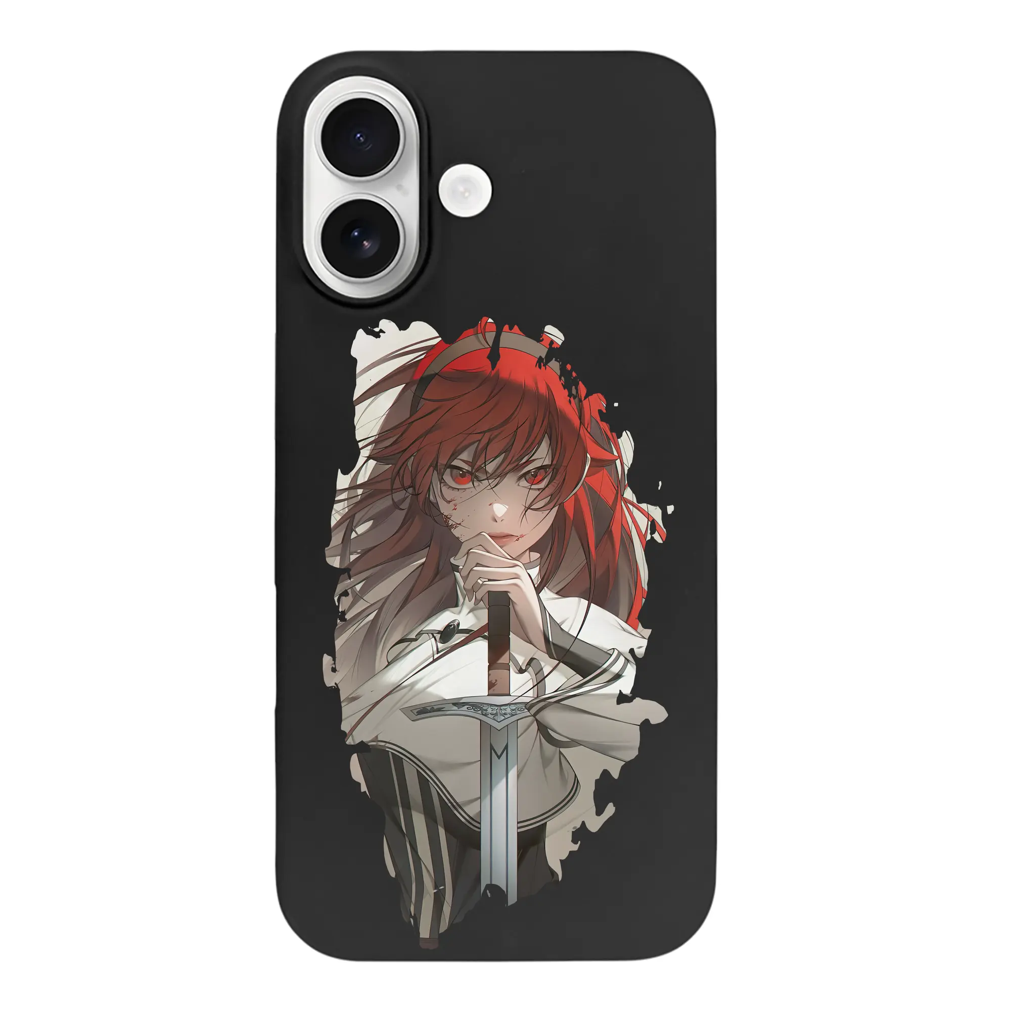 無職転生 グッズ,エリス・ボレアス・グレイラット - iPhone 17 シリーズ シリコンケース 薄型 耐衝撃 指紋防止 ソフトタッチカバー 精密フィット 傷防止 保護ケース iPhone 17/17 Air/17 Pro/17 Pro Max 対応